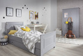 Bellamy® Ines szafa 2-drzwiowa | Neutral Grey