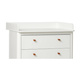 LEANDER - Classic™| White dresser changing table
