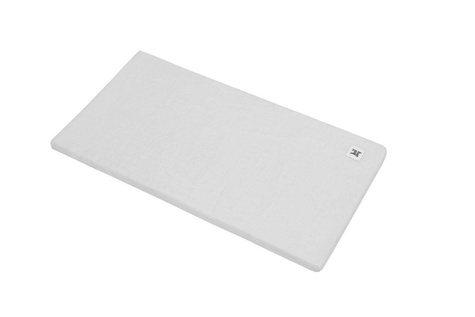 Bellamy Up! gray linen changing table for crib