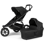 Thule® Urban Glide 3 | 2in1 set | multifunctional 3-wheel jogging stroller | Black