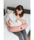 Poofi® nursing pillow 100% organic cotton | Tea rose
