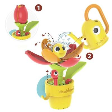Yookidoo bath toy Snail and Flower in the Garden