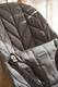BabyBjorn | BLISS Baby Bouncer leżaczek-bujaczek 100% Bawełna  rama dark grey Petal Quilt  + zabawka Googly eyes