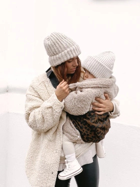 Wildride Supportive Carrier Brown Leopard