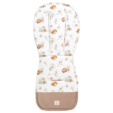Yosoy® velvet stroller insert Forest eco satin cotton