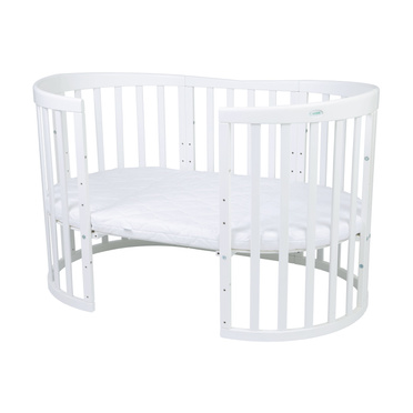 Waldin® 7in1 Oval crib
