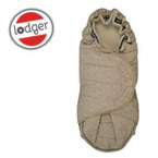 Lodger® waterproof double layer winter stroller sleeping bag beige Taslon Birch