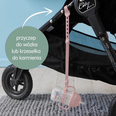 B.Box® | Thermoplastic Rubber Bottle Lanyard Pink