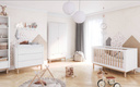 Pinio Miloo crib - couch 140x70 champagne