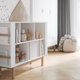 Pinio Miloo low bookcase white