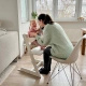 Stokke® Tripp Trapp® Chair + Infant Lounger Newborn Set | SoftMint