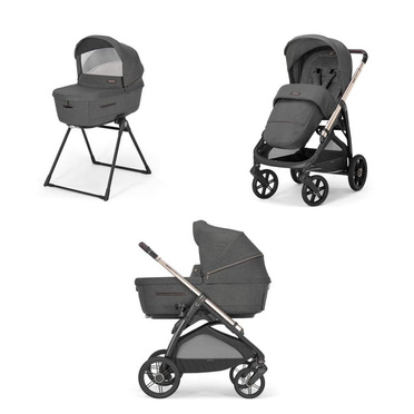 Inglesina® Aptica Duo pram deep-sleeper 2-in-1 | Velvet Grey