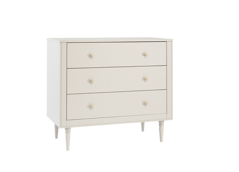 Pinio Miloo chest of drawers 3 drawers + 1 door champagne