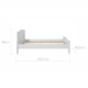 Bellamy Royal timeless white bed 90x200