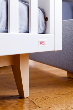 Troll Nursery | Scandy | Crib - 120 x 60 cm | White