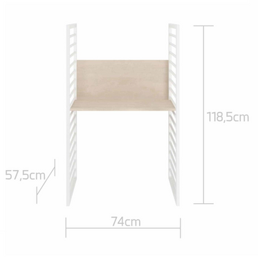 Bellamy So sixty crib 70x140 extendable to 70x160