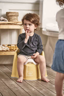 BabyBjorn | Nightstand with Backrest | Powder Yellow