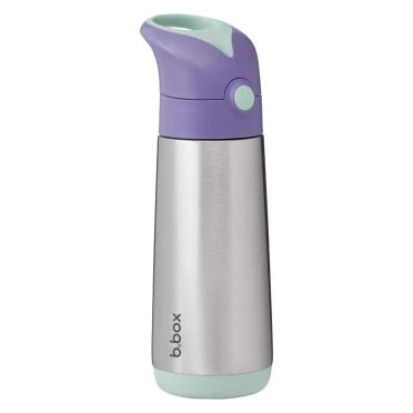 B.Box® termobutelka ze słomką 500 ml | Lilac Pop 