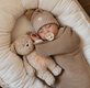 MOONIE 2.0 | TEDDY BEAR | TEDDY ORGANIC WITH LIGHT | SAND