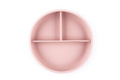 Baby In World® three-piece silicone plate with suction cup
