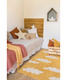 Lorena Canals® handwoven 100% cotton rug 120 x 160 cm | Cloud Mustard
