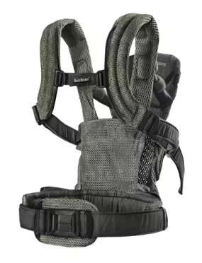 BabyBjörn Harmony 3D Mesh Carrier Dark Green + Bib