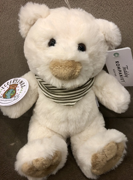 Teddykompaniet® pluszowa maskotka przytulanka, miś Malte kremowy 25cm