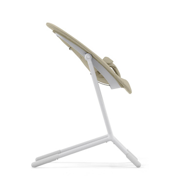 Cybex® Lemo 2™ 4-in-1 set, ergonomic chair + baby set + tray | Sand White/Wood