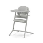 Cybex® Lemo 2™ 3-in-1 set, ergonomic chair + baby set + tray | Suede Grey