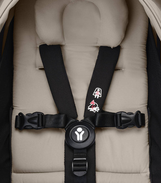 Stokke® Yoyo³ Newborn Pack 0+ miękka gondola, pakiet dla noworodków | Taupe