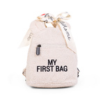 Childhome Plecak My First Bag teddy Bear White