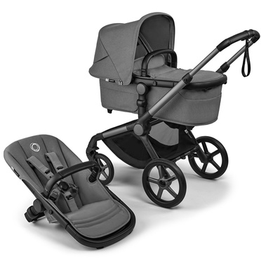 Bugaboo® Fox 5 2in1 Set, Deep Stroller | Stormy Blue Complete Edition