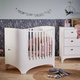 Leander Classic™ Baby Cot crib 0-3 years | White