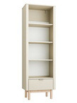 Pinio Miloo high bookcase champagne