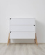Bellamy Lotta snow 3-drawer chest of drawers