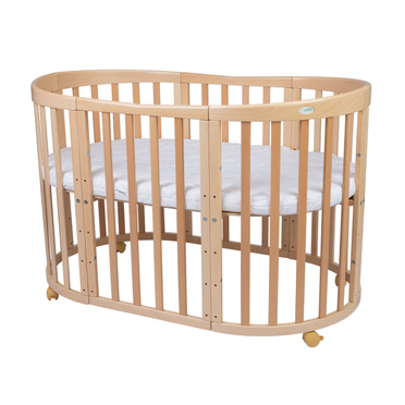 Waldin® 7in1 Oval crib