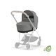 Cybex® Platinum Mios 3.0 Lux Carry Cot Carrycot | Pearl Gray Conscious Collection
