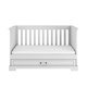 Bellamy® Ines łóżeczko 70/140 z szufladą i funkcją sofy | Elegant White