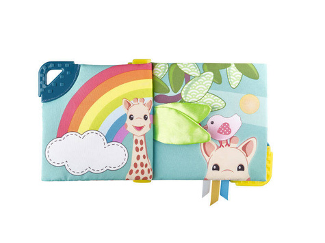 Żyrafka Sophie la Girafe® zestaw z książeczką i grzechotką 