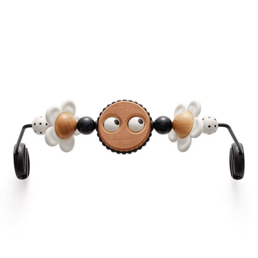 BabyBjorn | BALANCE GOOGLY EYES LEAF TOY | Black&amp;White