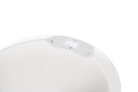 Bebe Jou | Sense Edition tub set with electronic temperature measurement + wooden stand | White