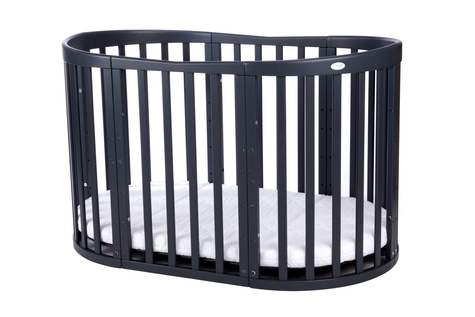Waldin® 7in1 Oval crib