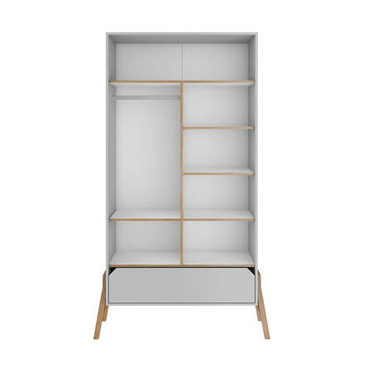 Bellamy Lotta 2D closet gray