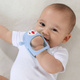 Smily Mia gryzak silikonowy pingwin light blue 