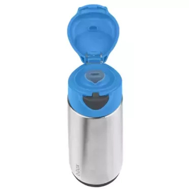 B.Box® Thermal bottle with sports mouthpiece 500 ml blue slate