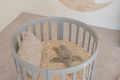 Waldin® łóżeczko 7w1 Owal