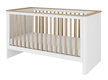 BELLAMY RUBAN - CRIB WITH COUCH FUNCTION 70X140 / NO DRAWER /