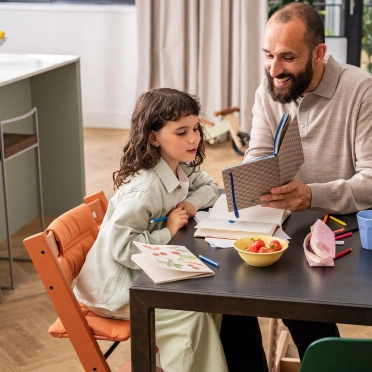 Stokke® Tripp Trapp® Wooden Children's Chair | Terracotta