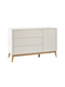 Pinio Miloo chest of drawers 3 drawers + 1 door champagne