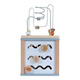 Little Dutch® wooden activation cube | Ocean blue